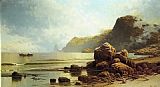 Famous Island Paintings - Low Tide Southhead Grand Manan Island 2